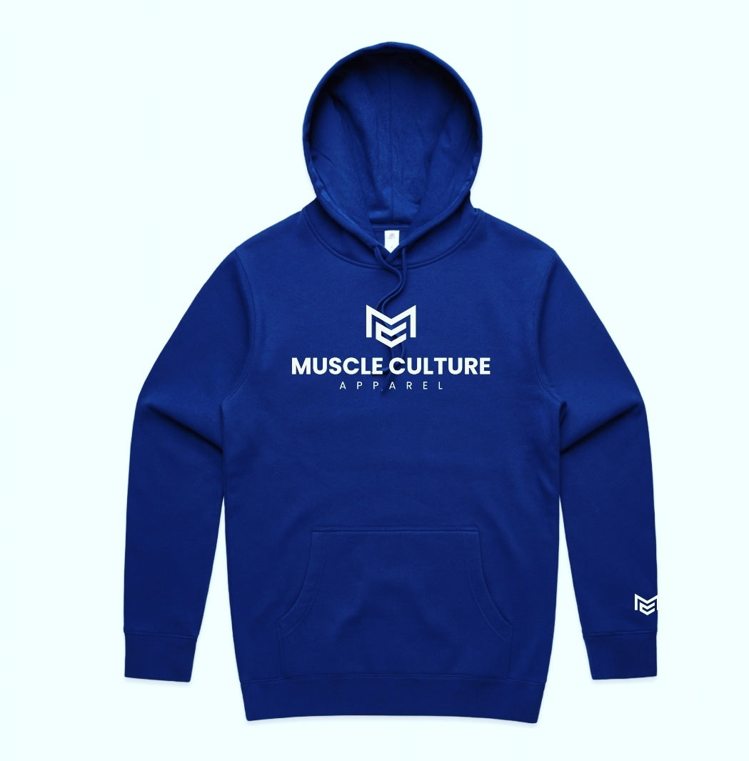 Premium stencil hood cobalt blue