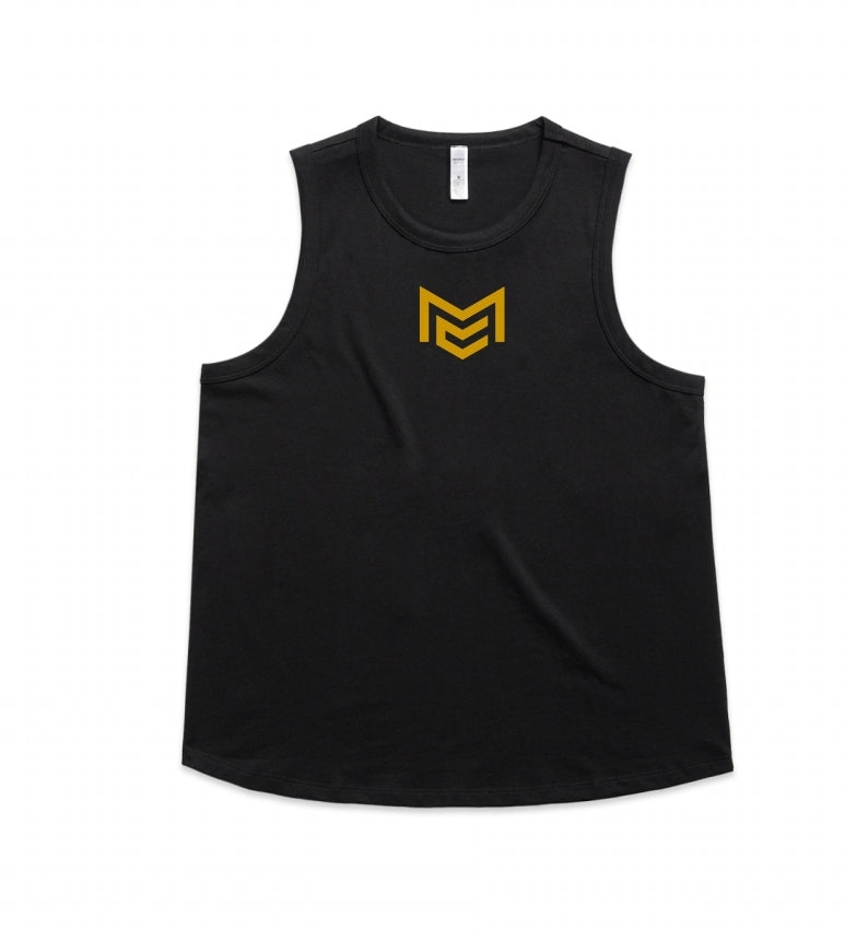 Black womens martina tank