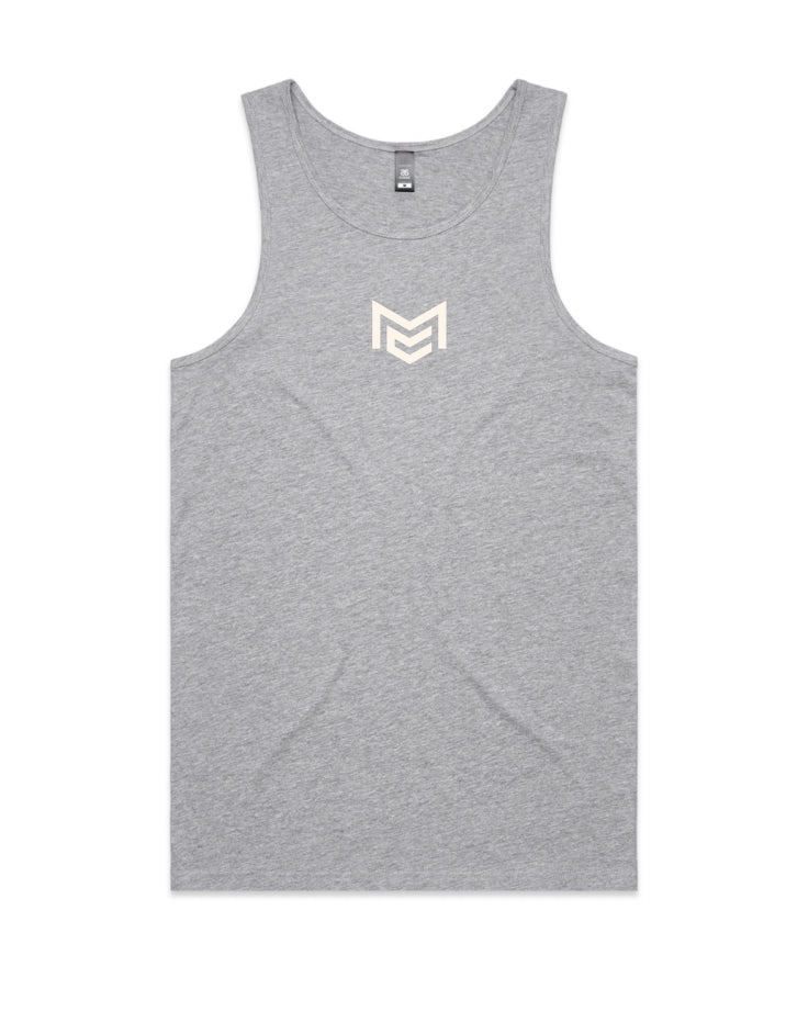 Grey mens lowdown singlet