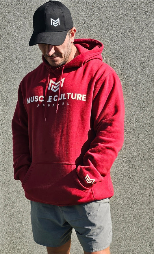 Premium Stencil hood red