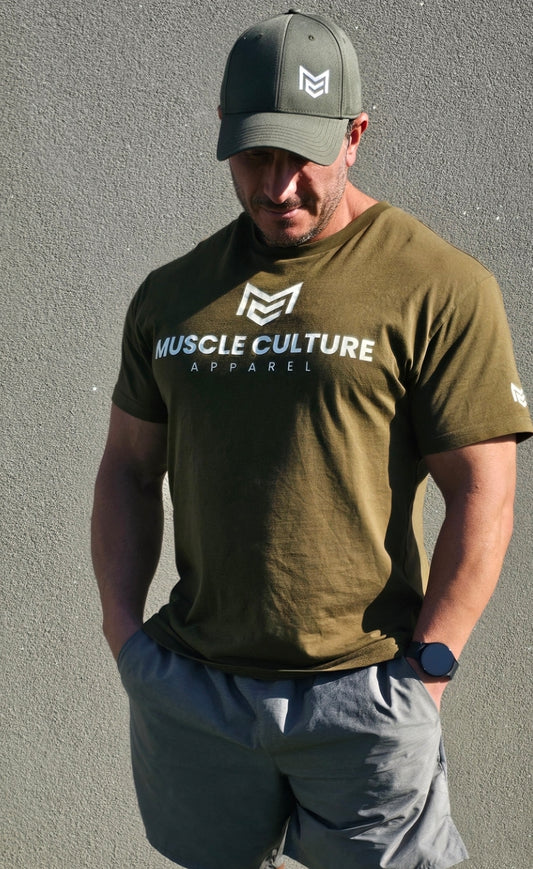 Army mens block Tee