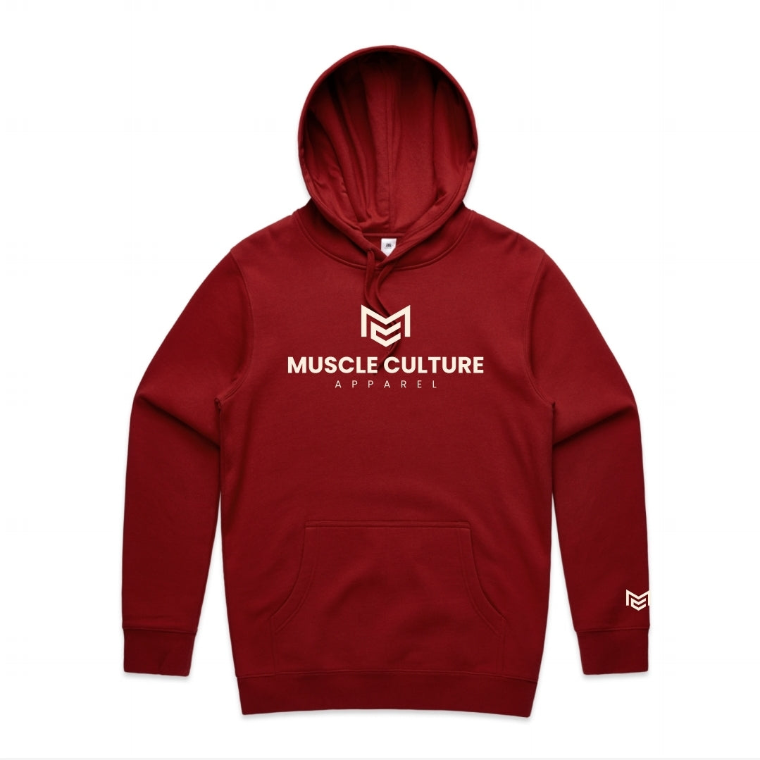 Premium Stencil hood red